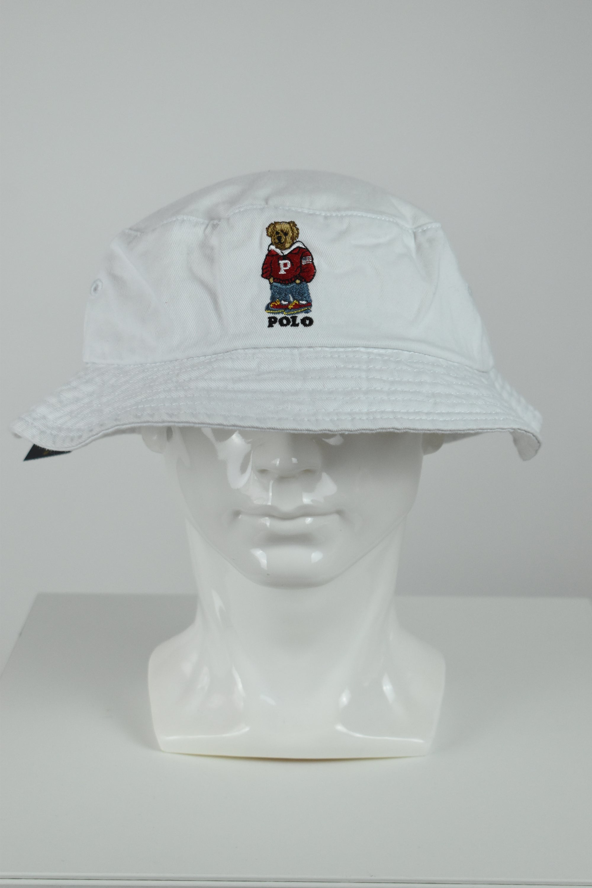 Polo ralph lauren outlet bucket hat white