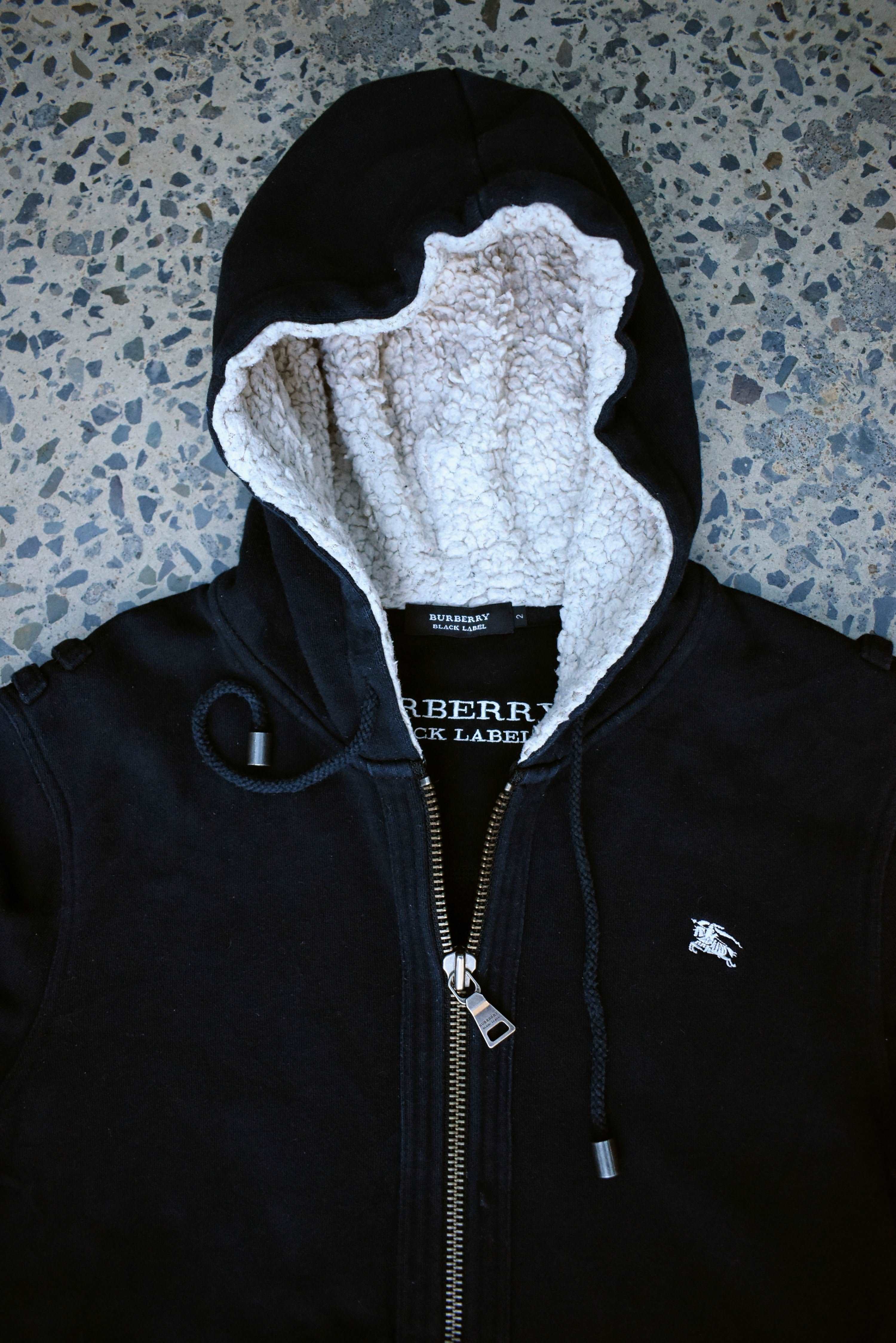 Vintage Burberry Black Label Hoodie Small