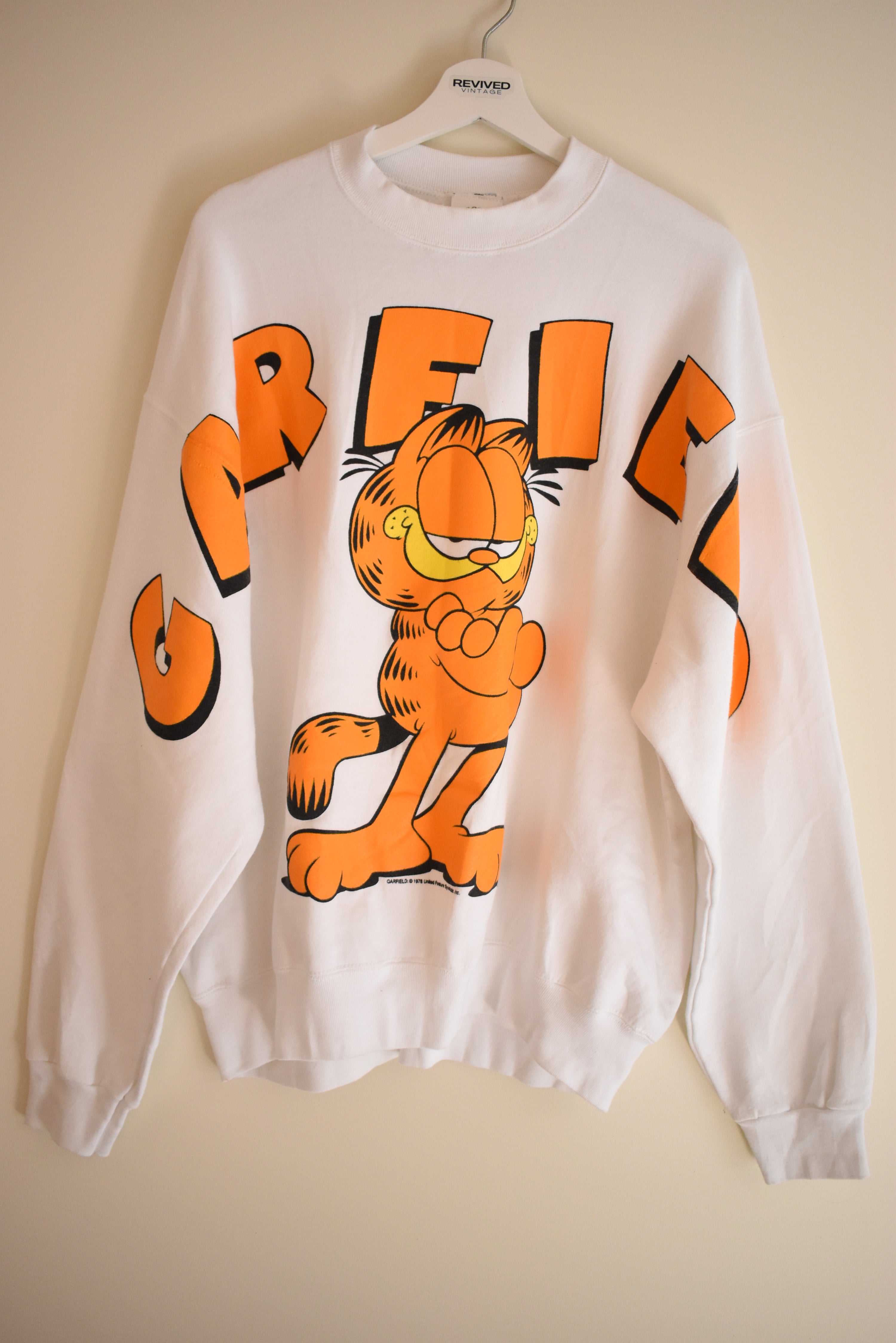 Vintage Garfield Sweatshirt Extra Large
