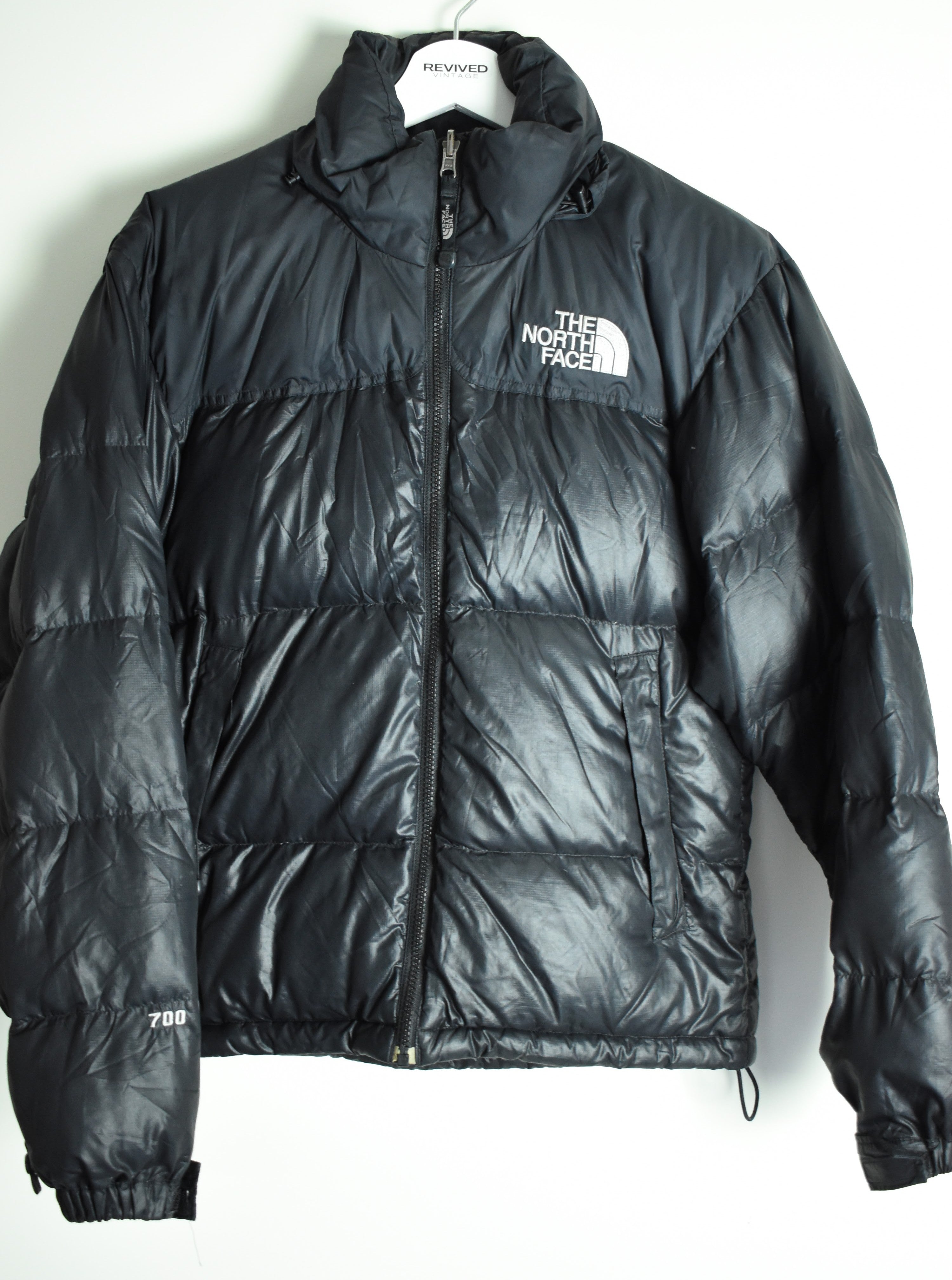 Vintage The North Face 700 Nuptse Puffer Black - Extra Small | Vintage Clothing