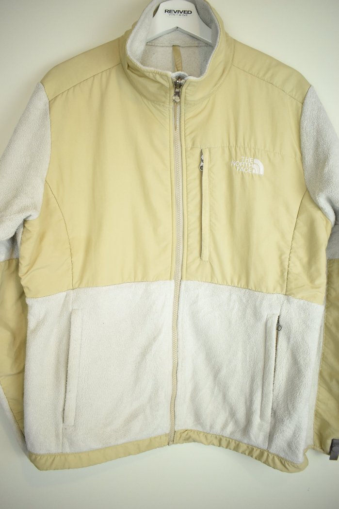 Vintage North Face Denali Cream Fleece Large | Vintage Clothing