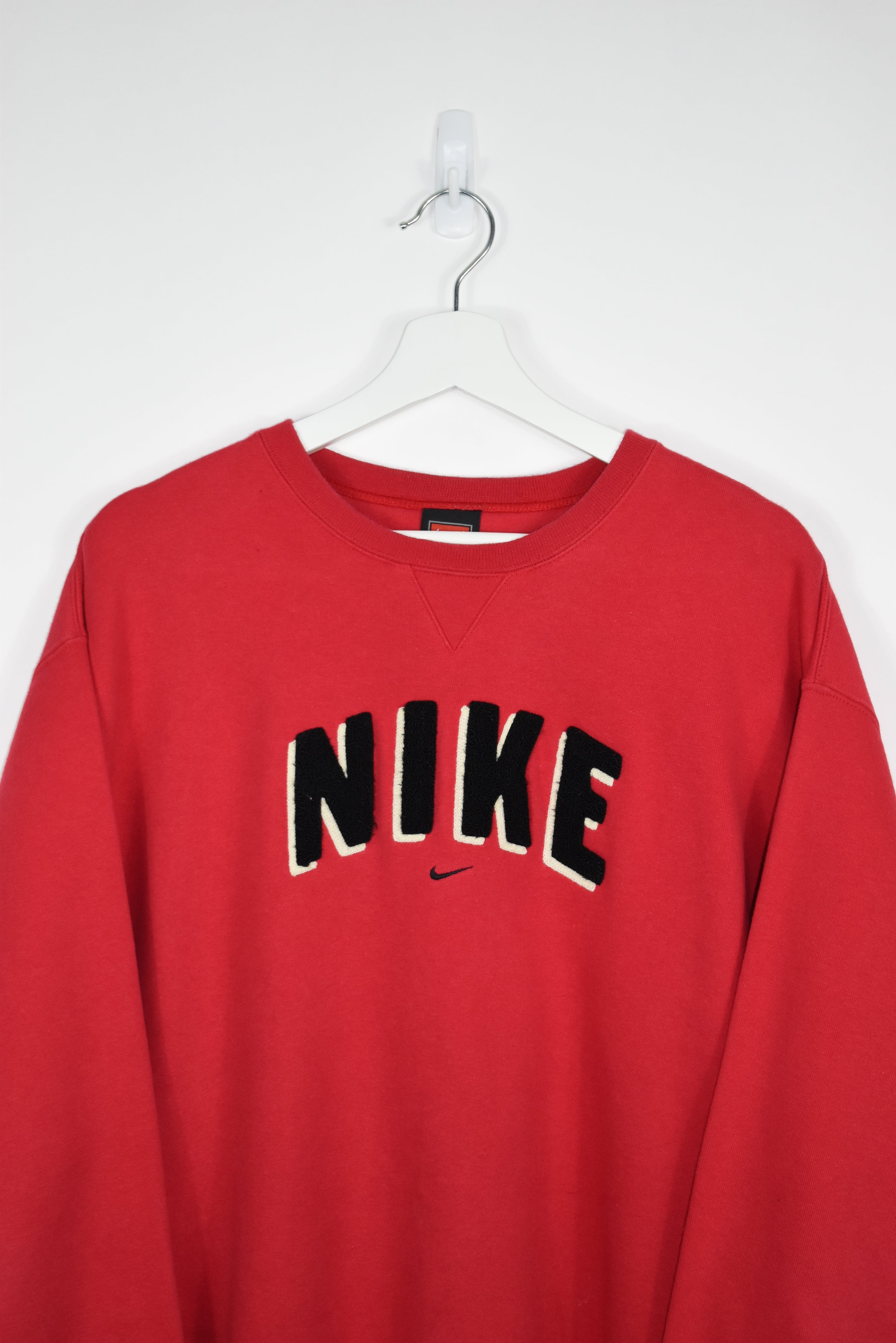 Nike spell out sweatshirt sale