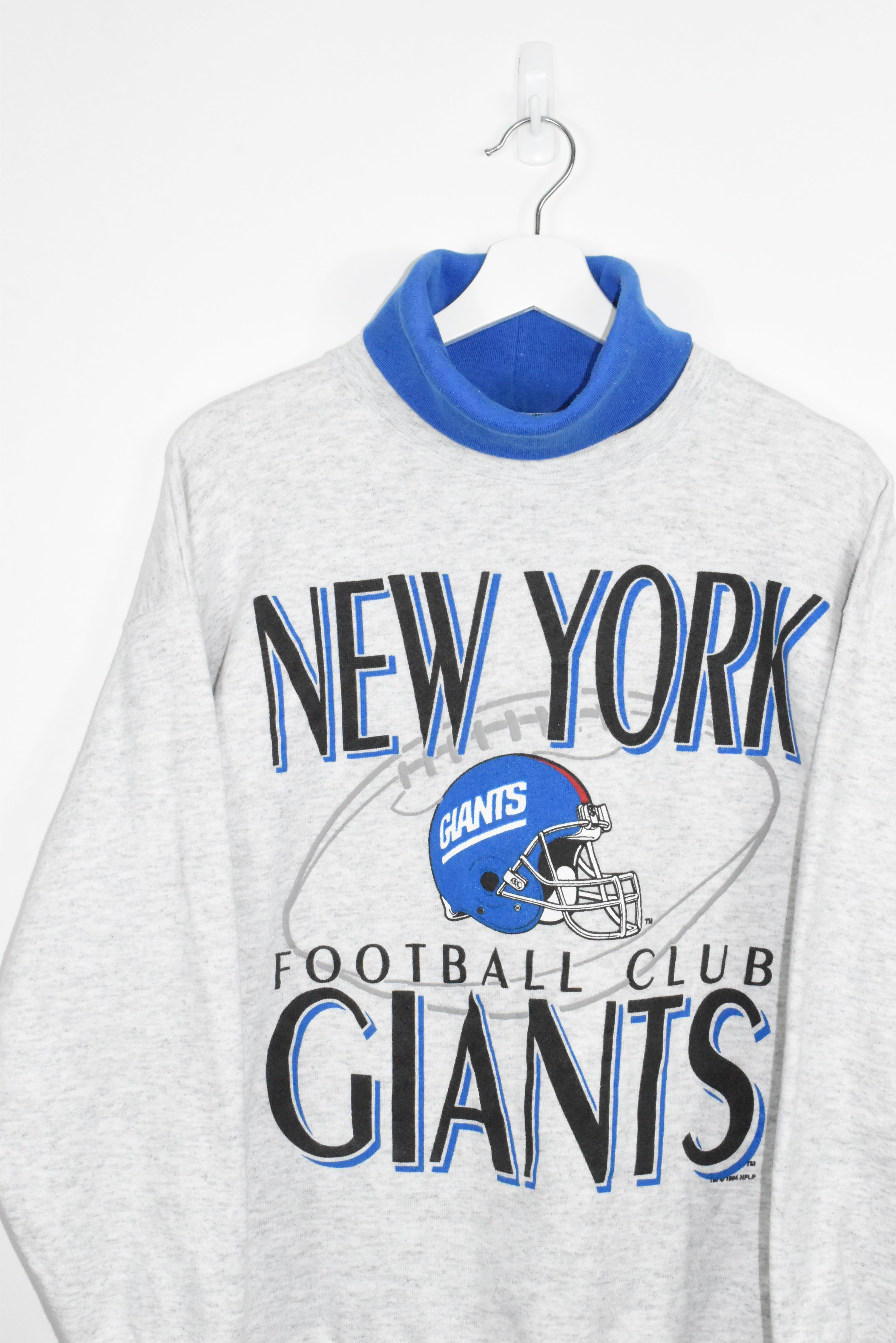 Vintage New York Giants Turtleneck Sweatshirt Large