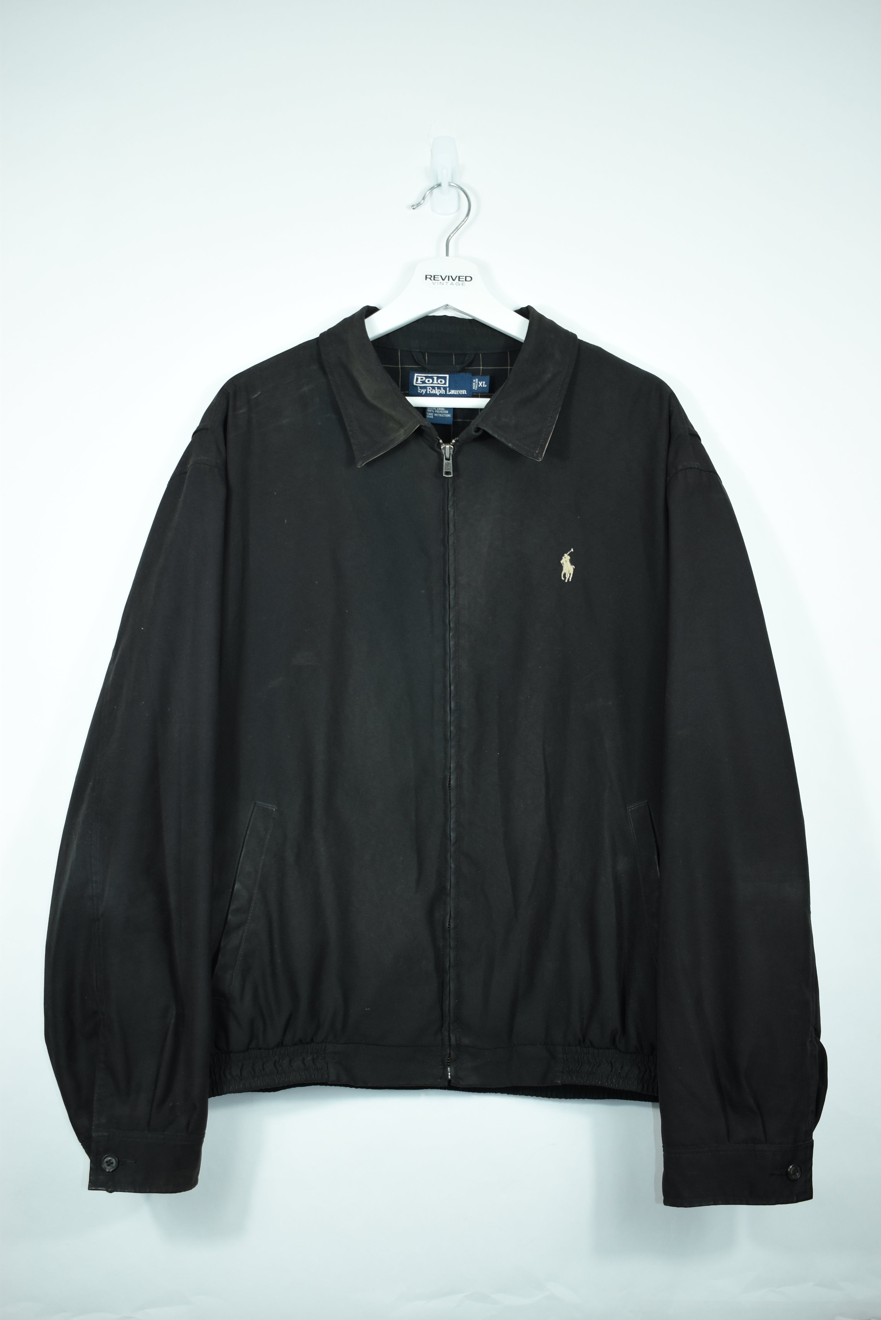 Ralph lauren black harrington sales jacket