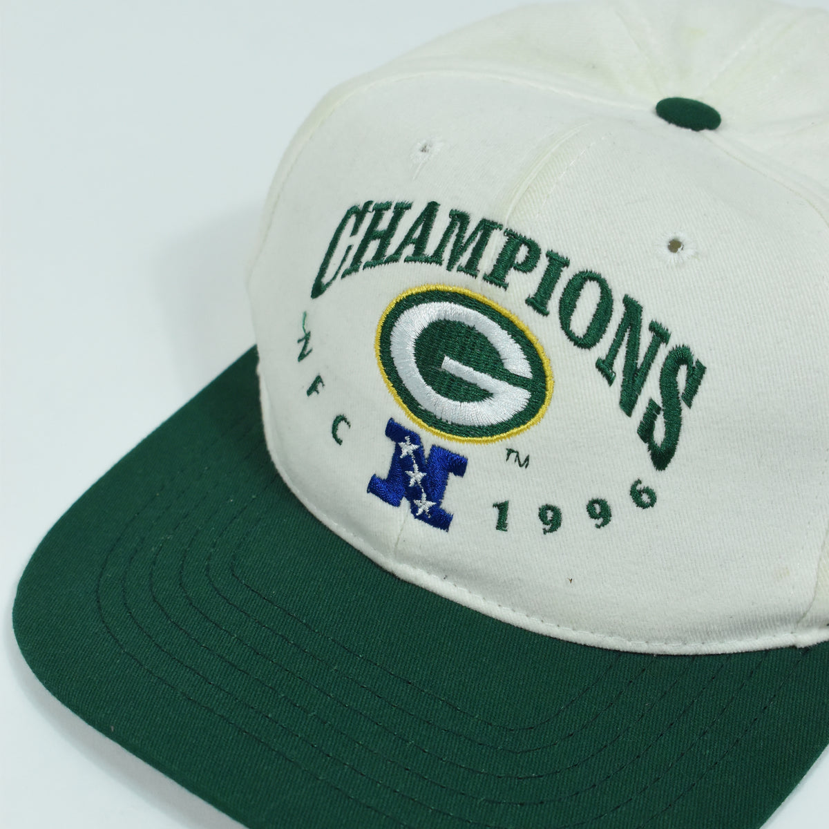 Green Bay Packers 1996 NFC Champions Snapback Hat Conference 