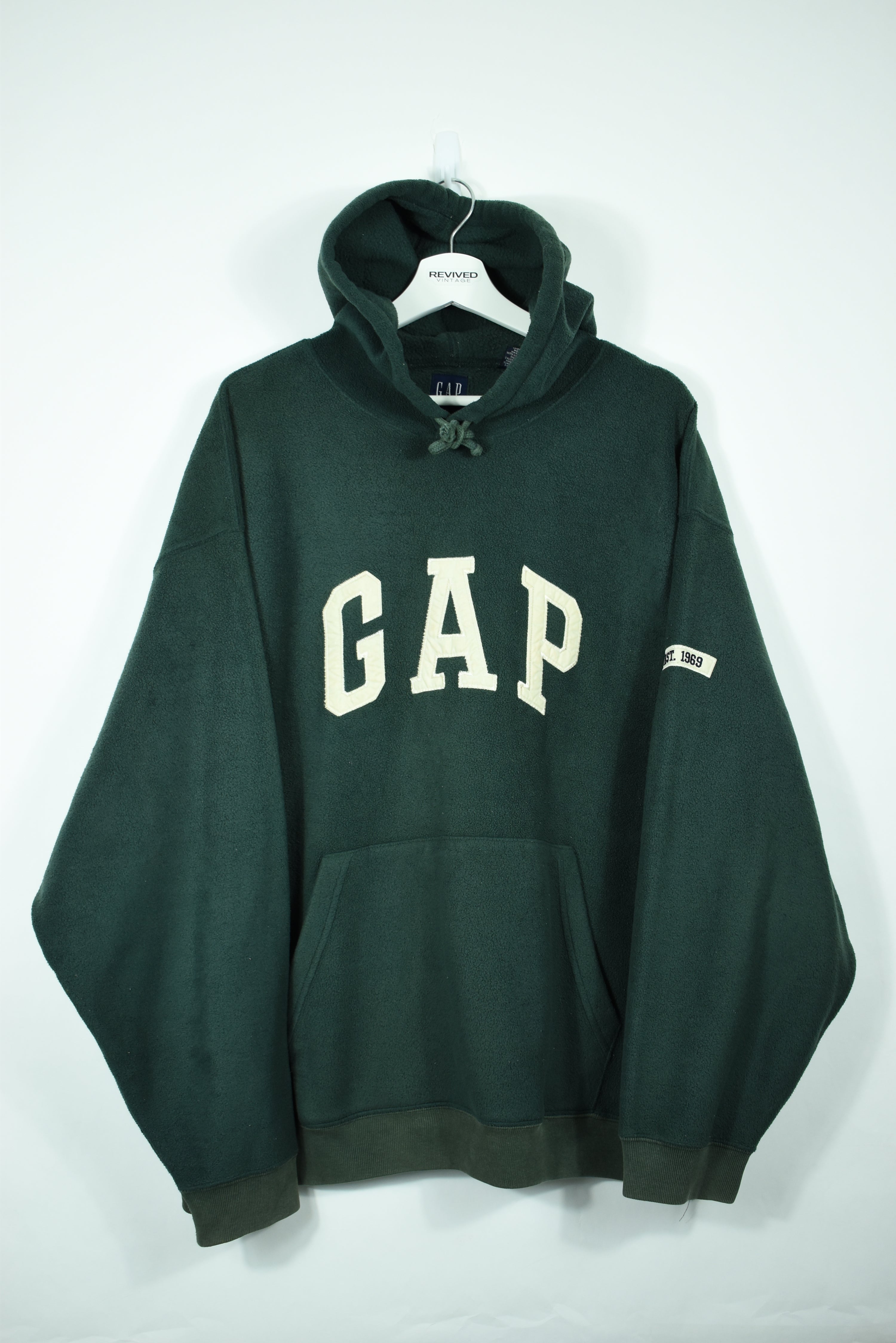 Green clearance gap hoodie