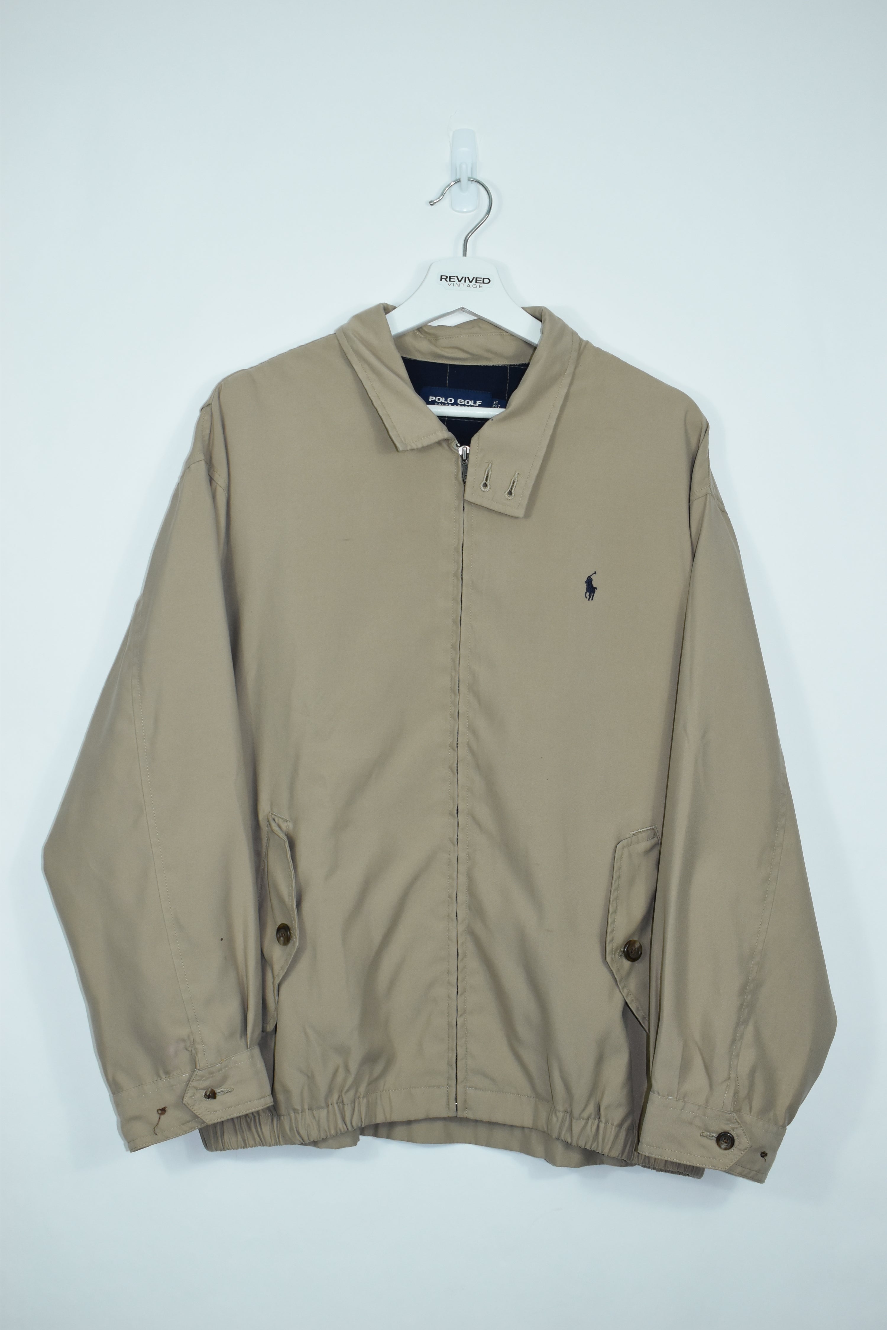 Ralph lauren beige harrington on sale jacket