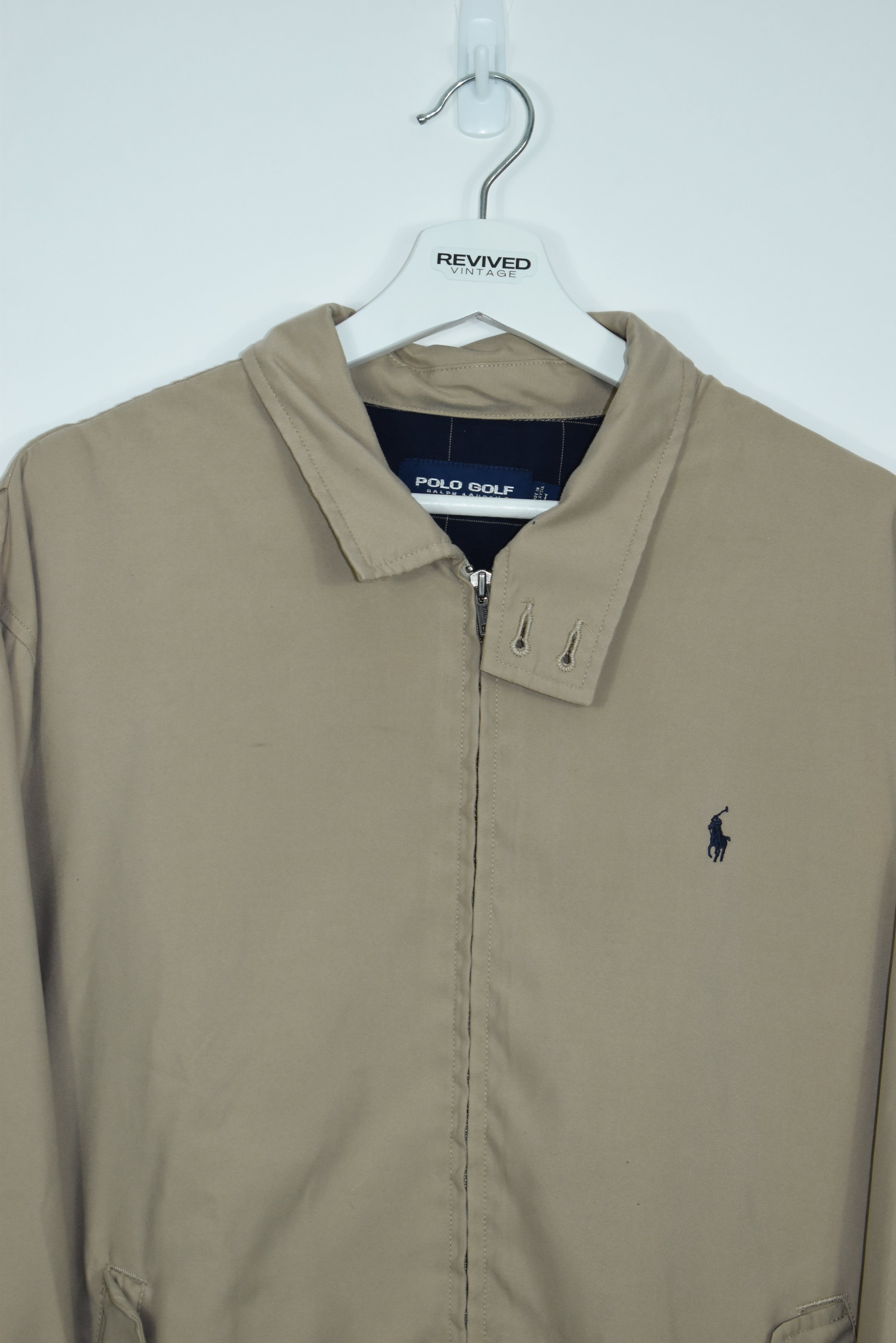 Ralph lauren beige harrington on sale jacket