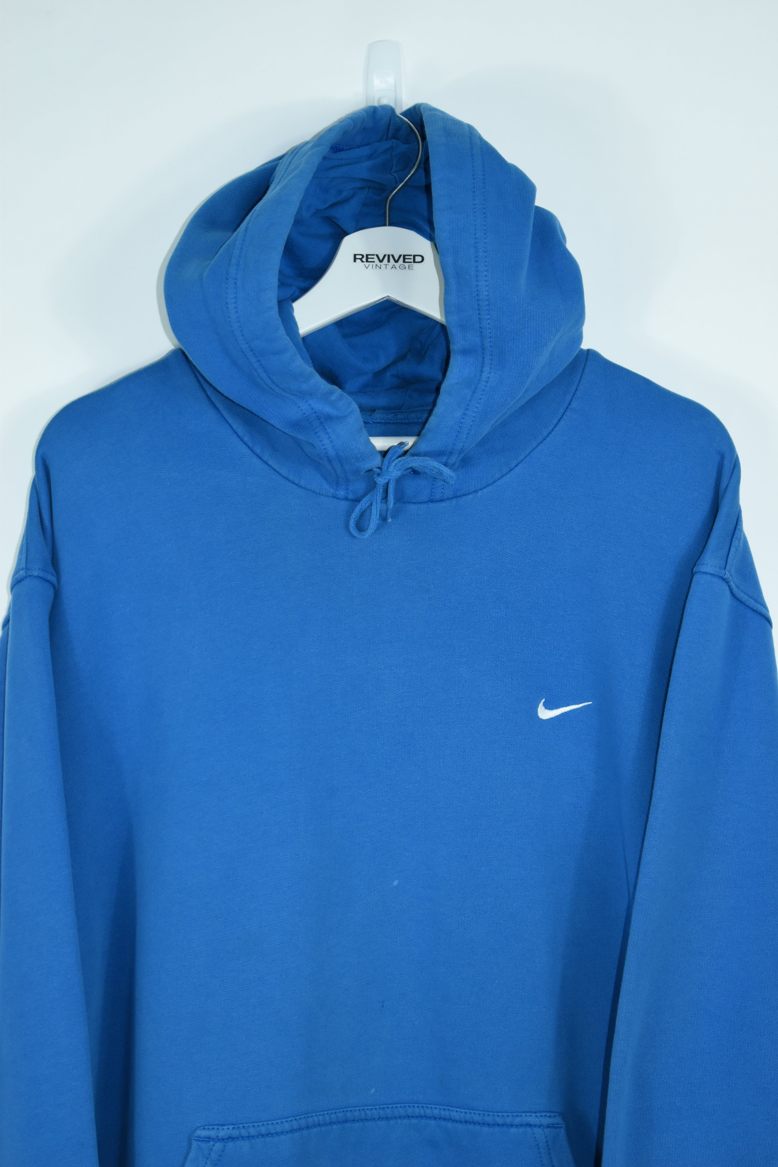 Baby blue 2024 nike hoodie vintage