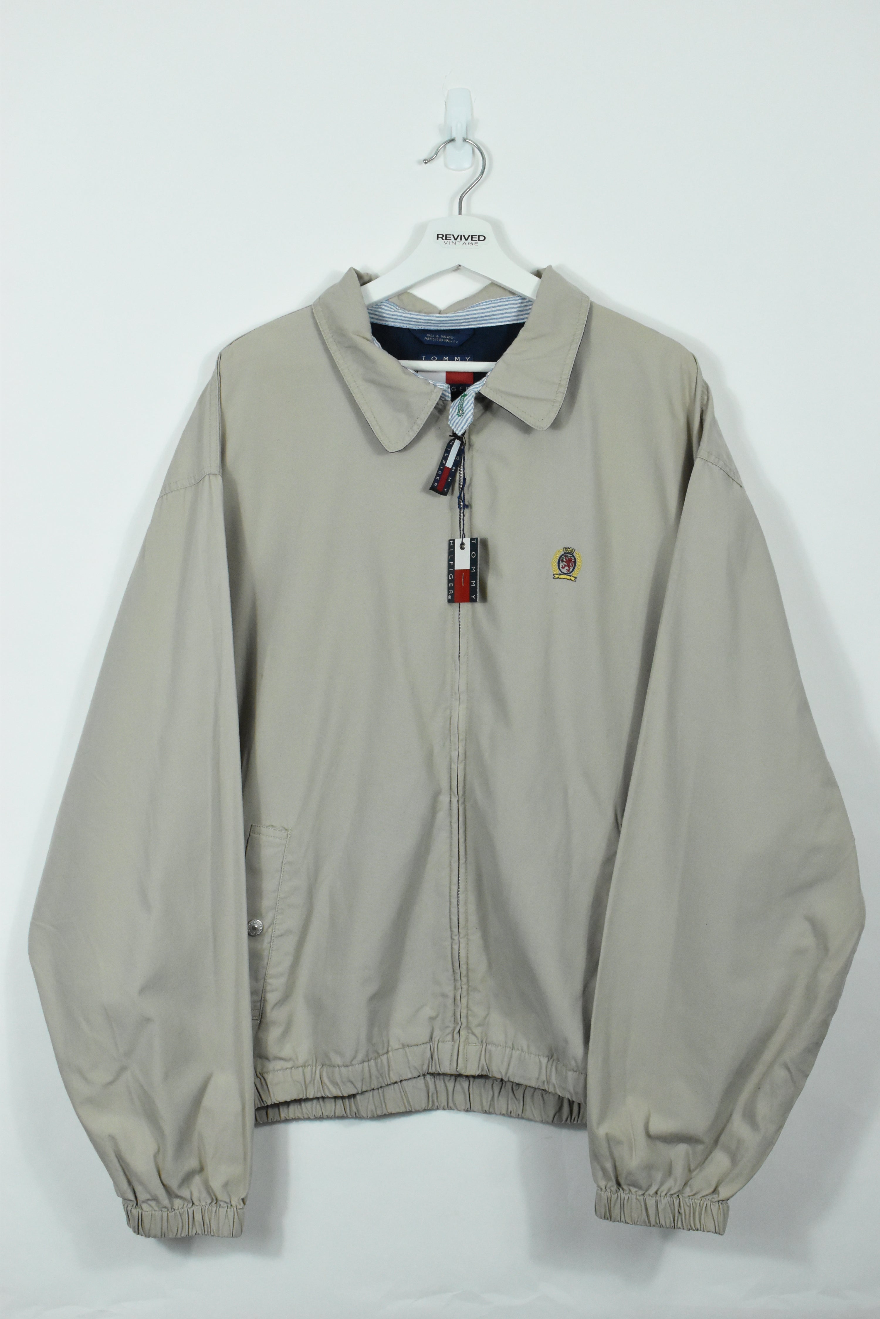 Vintage tommy hilfiger harrington hot sale jacket