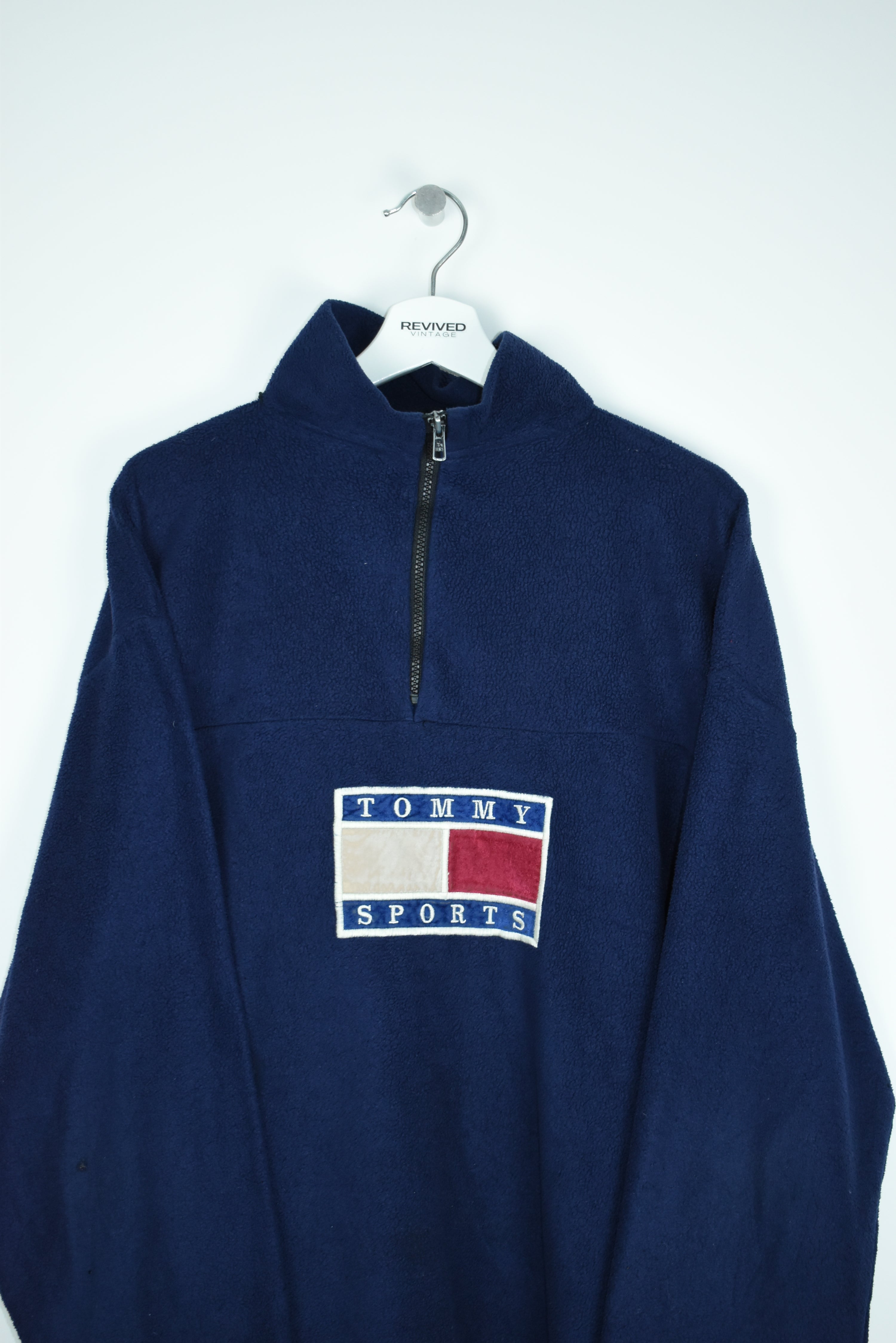 Vintage tommy hilfiger online quarter zip