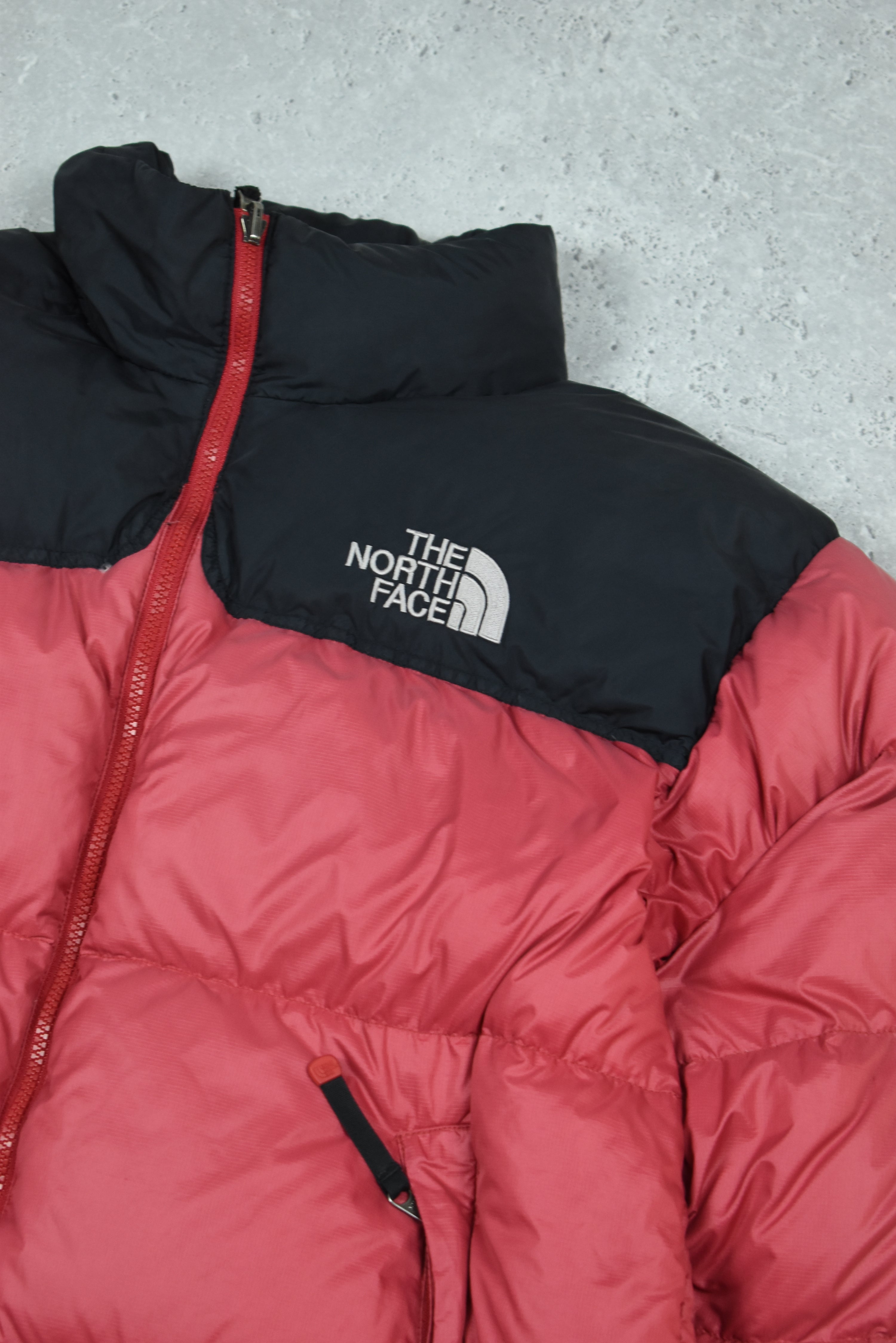 Vintage North Face Nuptse 700 Puffer Light Red Large