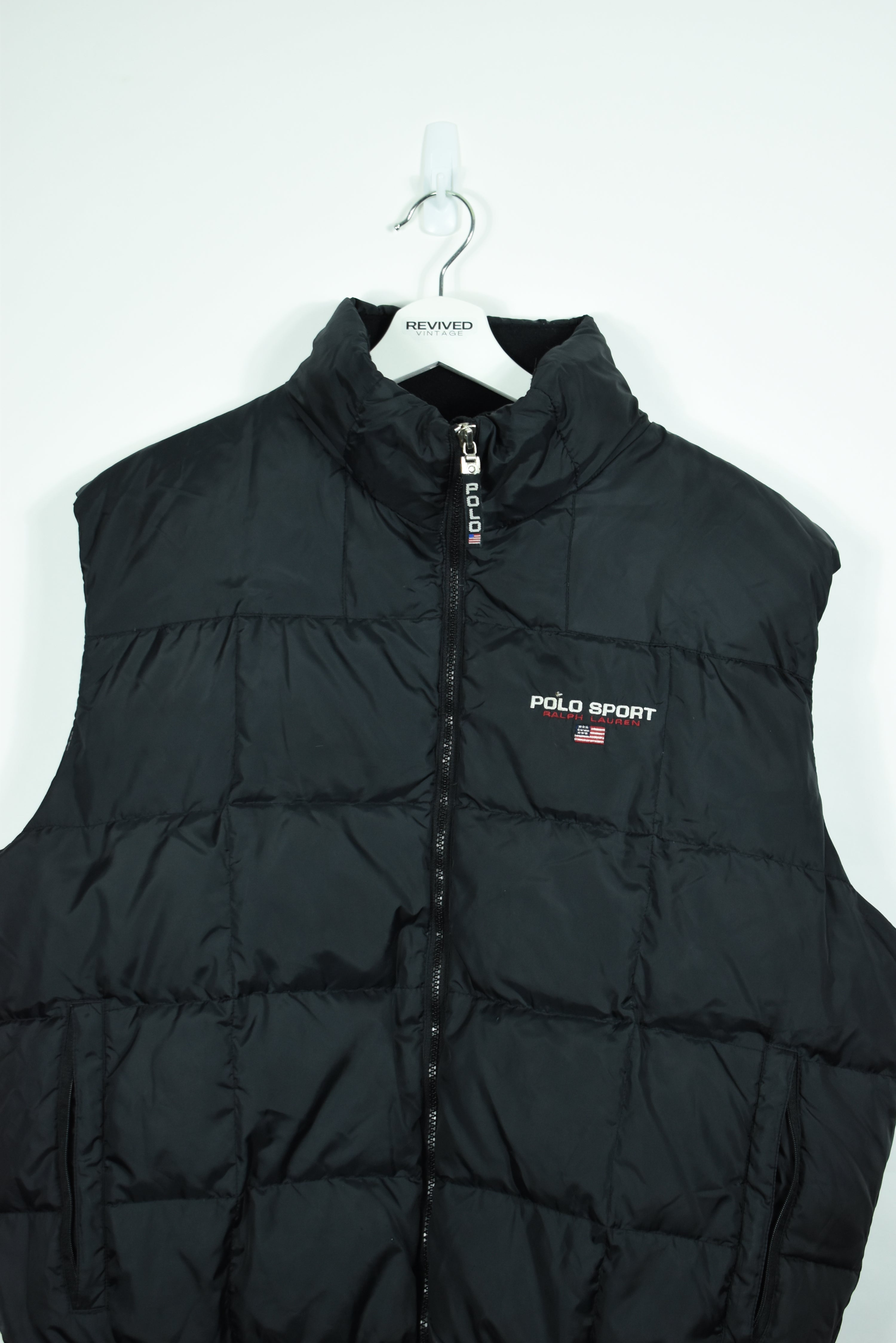 Vintage Ralph Lauren Polo Sport Puffer Vest XLARGE