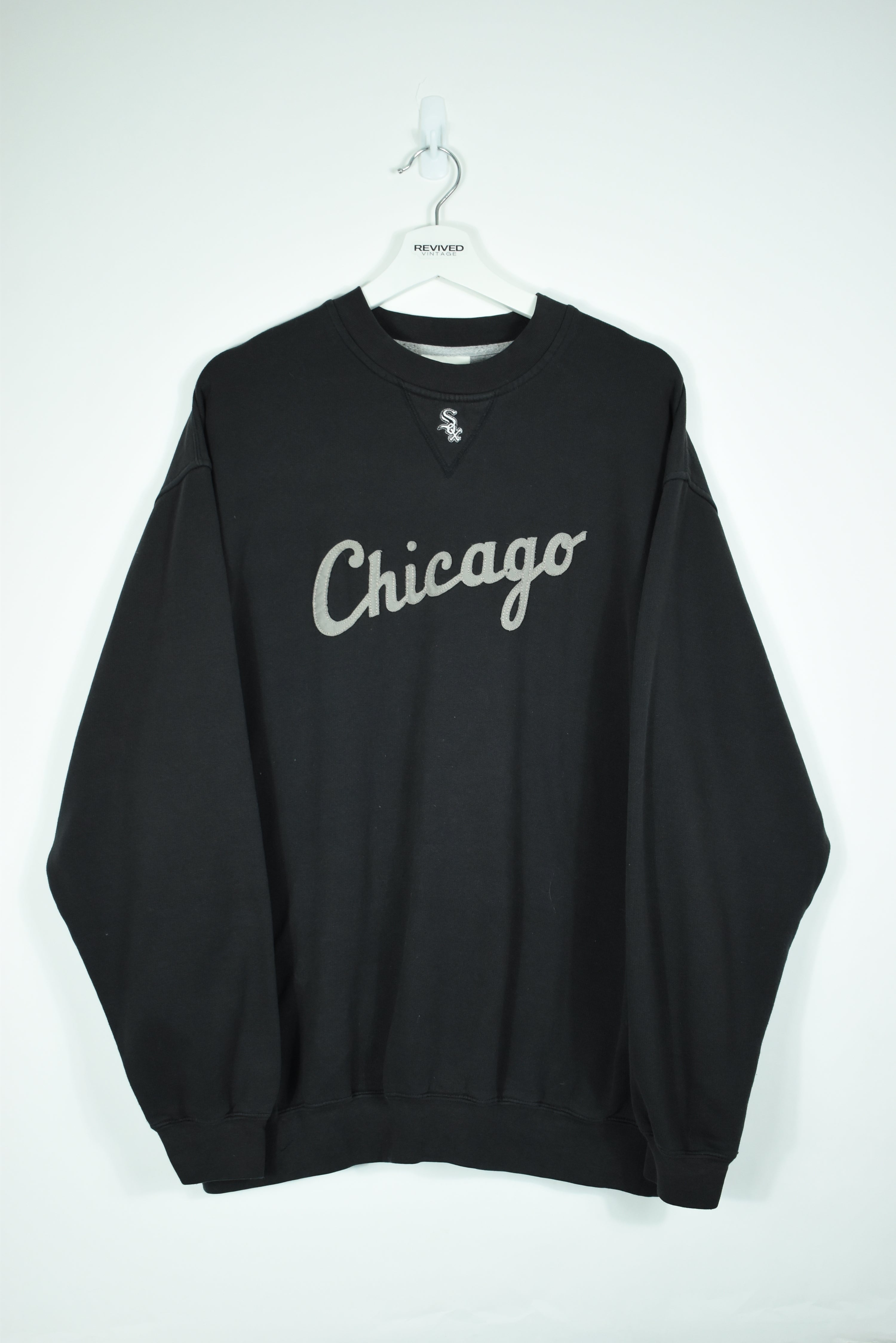Vintage Lee Sport MLB Cleveland Indians Mens Large Long Sleeve Gray  Sweatshirt