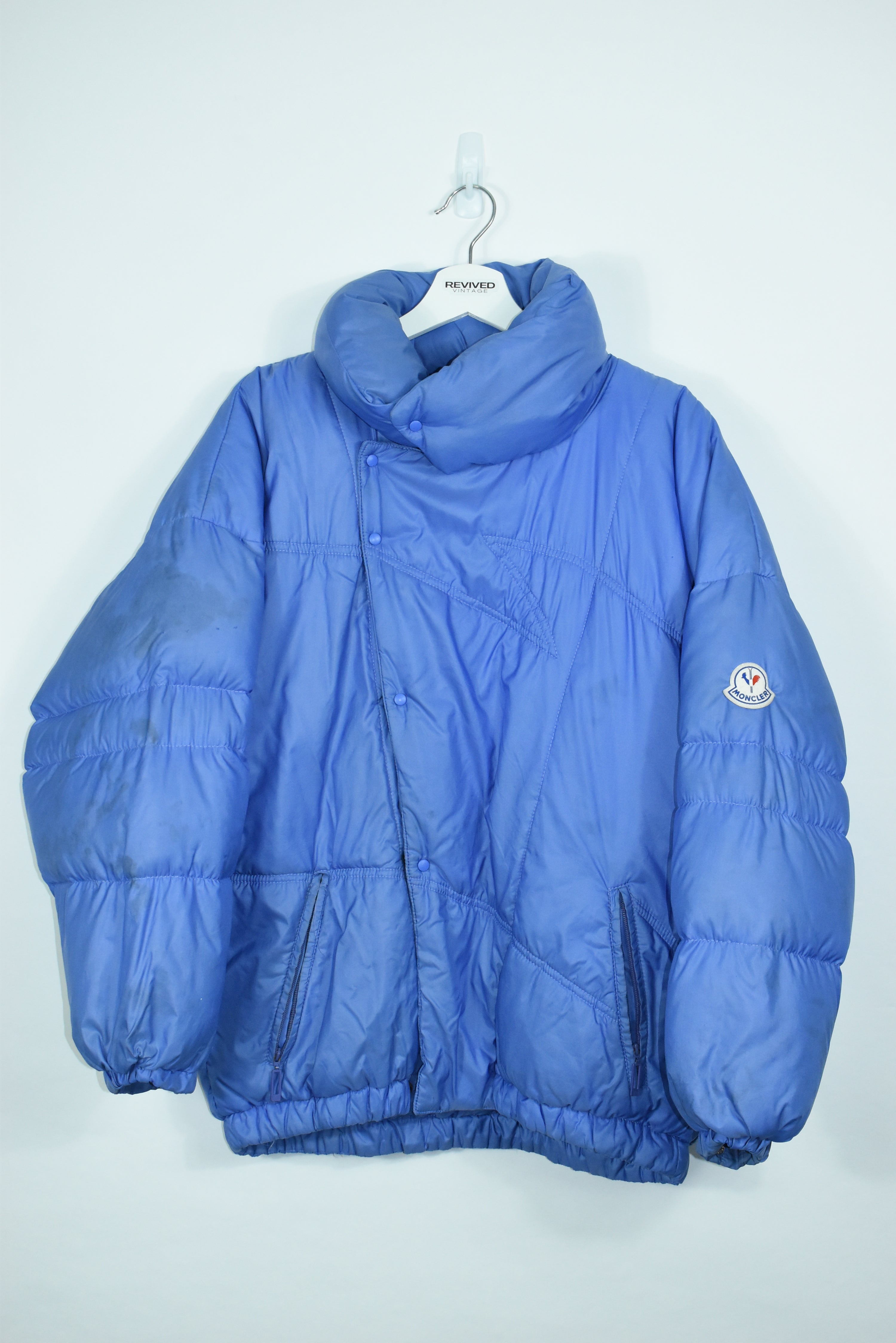 Baby blue store bubble jacket