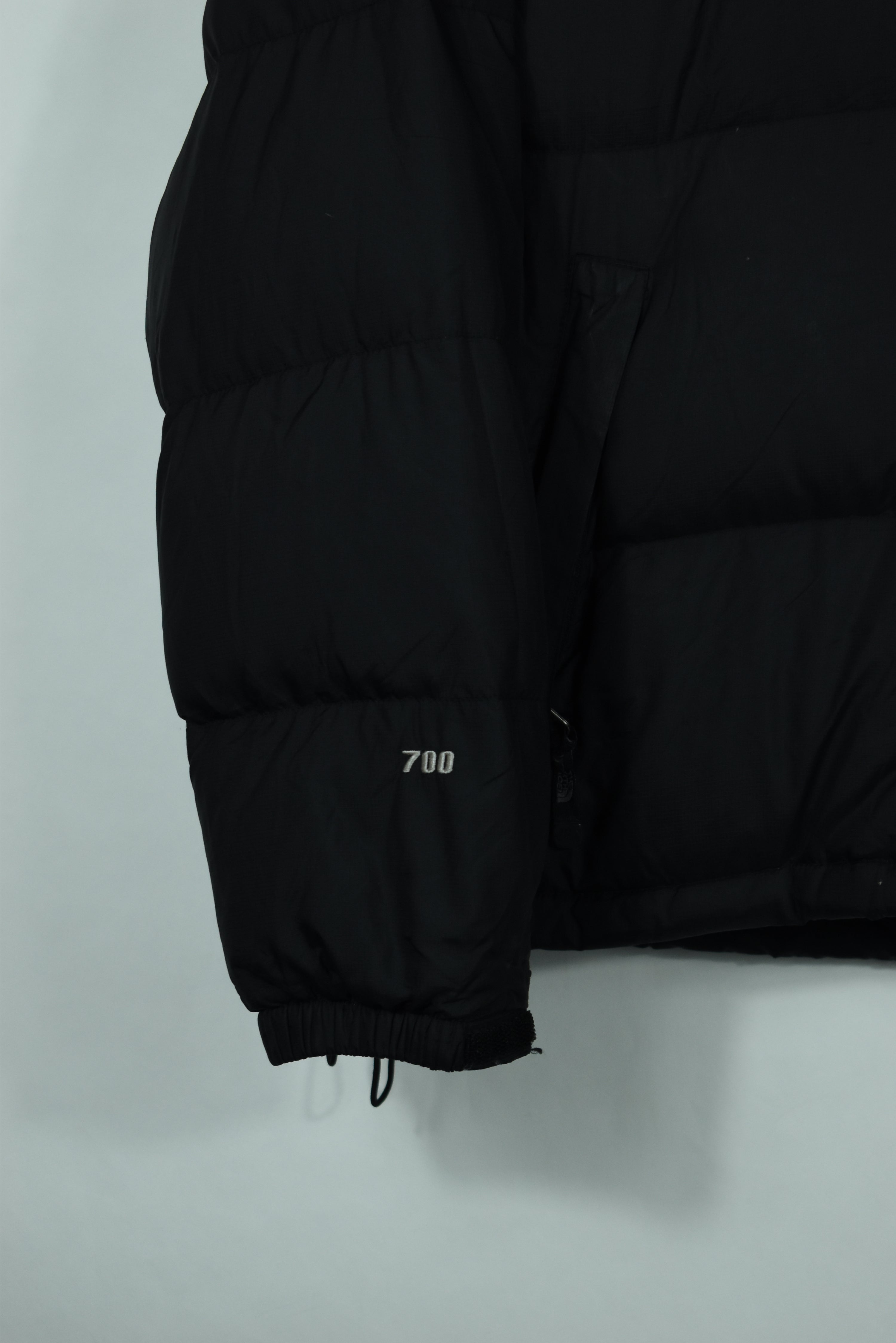 VINTAGE NORTH FACE NUPTSE 700 BLACK LARGE